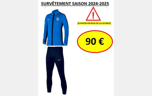 EQUIPEMENT 2024 / 2025